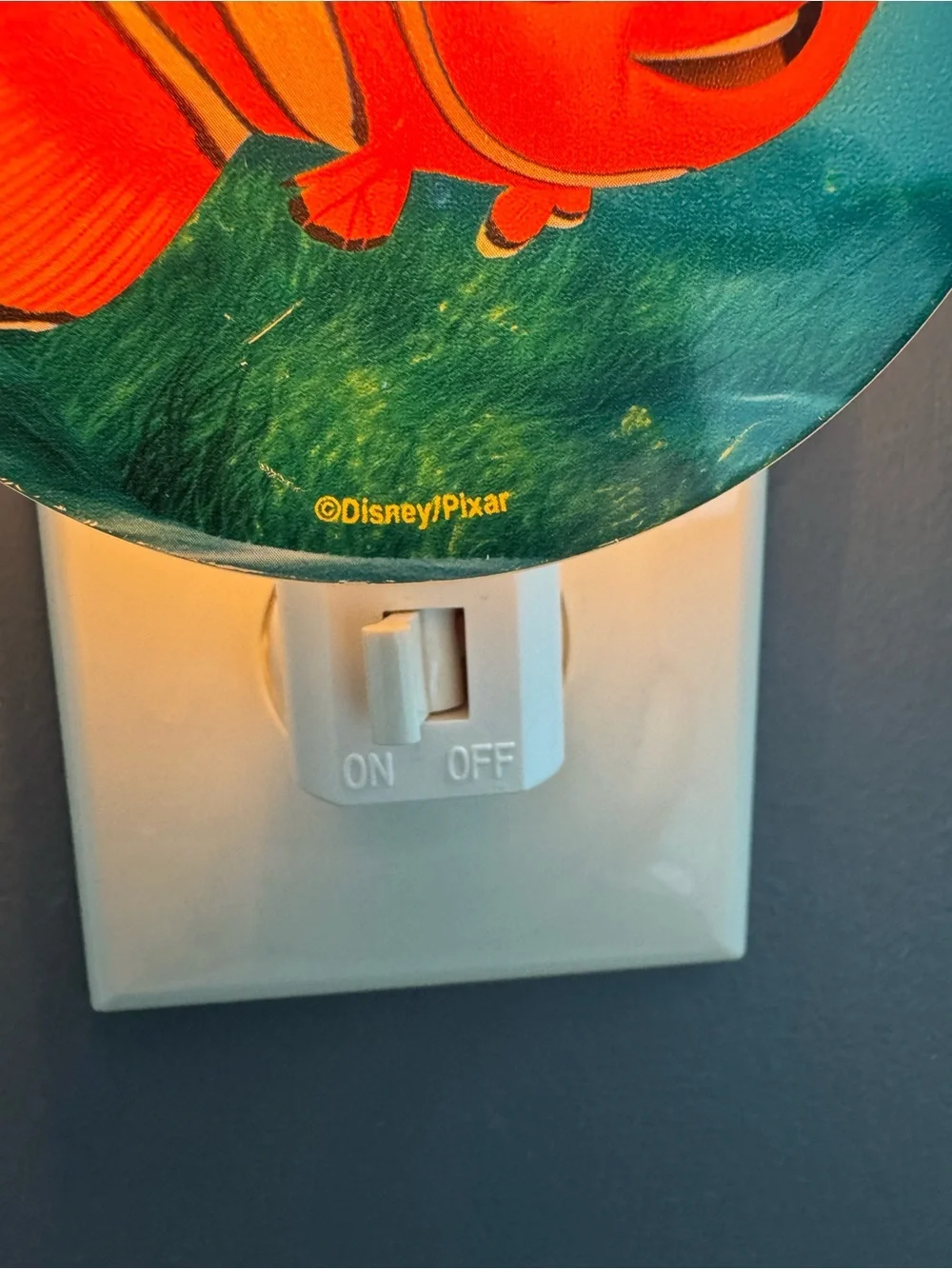 Vintage 2005 Disney Pixar Finding Nemo Night Light – Tested & Works – Licensed